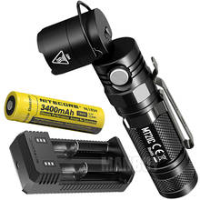 NITECORE-linterna LED MT21C 1000 Lms, batería 18650 Ui2, Cargador USB, multifuncional, para exteriores, linterna de caza acampada 2024 - compra barato