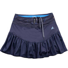 Женская Спортивная юбка для тенниса, дышащая короткая юбка, быстросохнущая Спортивная юбка рыбий хвост, юбка для бега, бадминтона 2024 - купить недорого