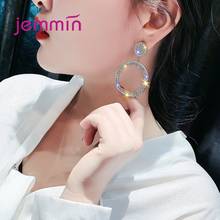 Luxury Crystal Wedding Earrings For Women Girls JEMMIN Fashion Jewelry Anniversary Gift 2021 Trend Wholesale 2024 - buy cheap