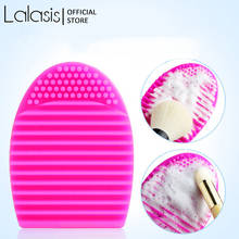 Lalasis Brushes Cleaning Pad Silicone Makeup Mat Brush Washing Cosmetic Brush Cleaner Tool Scrubber Board Makeup Cleaning 2024 - buy cheap
