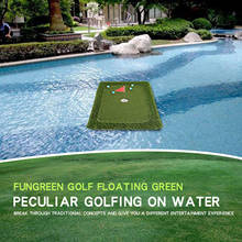 Juego de práctica de Putting de Golf, Set flotante con 8 bolas de Golf, con bandera de copa de agujero para entrenamiento 2024 - compra barato