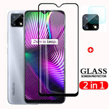 2 in 1 Tempered Glass On For Oppo Realme 7i Global Screen Protector Safety Camera Film For Real me 7i 6.5inch Protective Glass 2024 - buy cheap