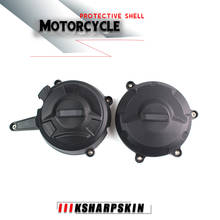 Cubierta lateral de la caja del motor de Moto rcycle, accesorios de protección anticaídas aptos para MV Agusta MV F3 675 800 2012-2016 2024 - compra barato