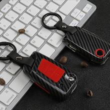 Car Key Case Protection Key Cover Shell Keychain Ring Accessories Remote 3 Button for Volkswagen VW Jetta MK7 2019 2020 2021 2024 - buy cheap