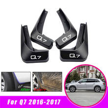 Front Rear Mud Flaps for Audi Q7 2016 2017 Car Fender Mudguards Splash Guards Mudflaps Accessories 2024 - buy cheap