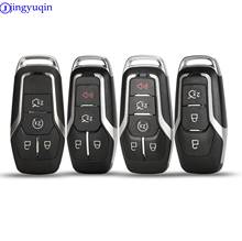 jingyuqin 5ps 5 Buttons Key Case Cover for Ford Edge Explorer Fusion 2015 2016 2017 M3N-A2C31243300 2024 - buy cheap