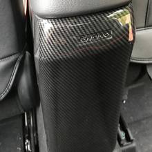 For Hyundai Kona Encino Kauai 2018 2019 2020 Carbon Fiber Rear Air Condition Vent Outlet Cover Trim Car Styling Accessories 2024 - buy cheap