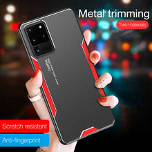 Ultra slim Aluminum Alloy Metal Phone Case For Huawei P20 P30 P40 Lite Pro Nova 3 3i 5 Pro 6 Silicone Bumper Protection Cover 2024 - buy cheap