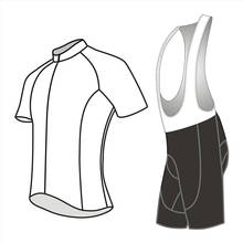 Factory Custom Cycling Jersey DIY Short Sleeve Jersey 19D Gel Pad Bib Shorts Bike Racing Team Biker Male Female Cycling Suit 2024 - buy cheap