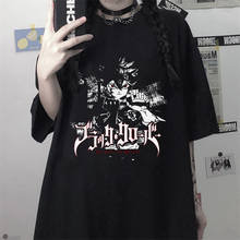 Summer Gothic clothing Sexy Female Loose Women T-shirt Punk Dark Grunge Streetwear Ladies Top Gothic Tshirts Harajuku Clothes 2024 - buy cheap