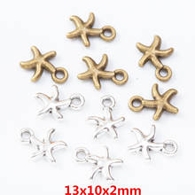 300 pieces of retro starfish pendant zinc alloy pendant DIY European style jewelry making 7304 2024 - buy cheap