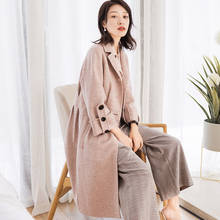 Winter Jacket Women Wool Coat Female Double Side Coats and Jackets Women Korean Long Outwear Casaco Feminino MY 2024 - buy cheap