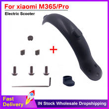 Fenders Scooter Wings Rear MudGuard Support Protection ABS Plastic Parts Screws Rubber Stopper For Xiaomi Mijia M365 Pro Parts 2024 - buy cheap