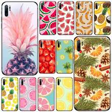 Summer fruit Watermelon Pineapple Phone Cases For Huawei honor Mate P 9 10 20 30 40 Pro 10i 7 8 a x Lite nova 5t Soft silicone 2024 - buy cheap