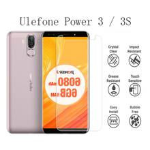 Novo protetor de tela telefone para ulefone power 3 / 3 s telefone vidro temperado smartphone filme capa protetora