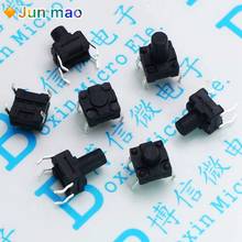 20PCS 4Pin 6*6 Micro Tact Push Button Switches 6*6*5mm DIP 6x6x4.3 Waterproof switch 4.3mm 5mm 6mm 7mm 8mm 9mm 10mm 6x6x5 mm Hot 2024 - buy cheap