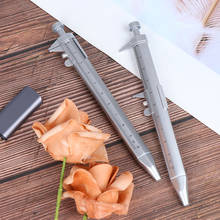 Bolígrafo de calibre multifunción, punta de bola de 0,5mm, tinta de Gel, Vernier, papelería creativa, 15cm 2024 - compra barato