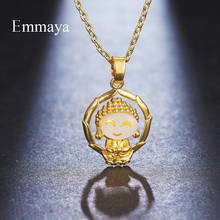 Emmaya Charming Smiling Child Appearance Noble Glass Necklace For Women&Girls Fashion Jewelry Traditional Style Dress-Up 2024 - buy cheap