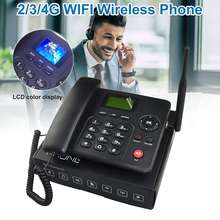 4G WIFI Wireless Fixed Phone Desktop Telephone GSM SIM Card LCD for Office Home Call Center Company Hotel 2024 - buy cheap