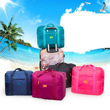 Bolsa de viagem organizadora, bolsa grande para armazenar bagagem manual, casual, roupas, sacola de viagem 2024 - compre barato