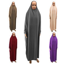 Vestido de oração muçulmano de turquia, vestido feminino hijab longo abaya, roupa islâmica, djellaba namaz burka musulman ken abayas 2024 - compre barato