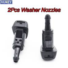 Xukey x2 Front Windscreen Wiper Washer Jet Nozzle Nozzles For Hyundai ix35 Tucson Accent Equus Santa Fe Sonata Solaris ix25 2024 - buy cheap