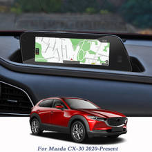 Для Mazda CX-30 2020-Н. В. Автомобильный Стайлинг DashboardDisplay пленка gps навигационный экран стекло защитная пленка контроль ЖК-экрана 2024 - купить недорого