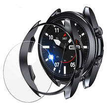 Película protetora de vidro temperado para relógio, acessórios para samsung galaxy watch 3 41mm 45mm 2024 - compre barato