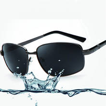 Gafas de sol polarizadas para hombre, lentes de sol deportivas para conducir al aire libre, montura de Metal, 2020 2024 - compra barato