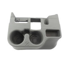 Porta-copos para autos, suporte para copos do console, abs, cinza, acessório para carros, para dodge ram 1500, 2500, 3500, 2003 a 2012 2024 - compre barato