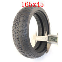 O envio gratuito de 165x45 pneu sólido 6.5 polegada para 6.5 "hoverboard auto balanceamento scooter elétrico peças reposição 2024 - compre barato