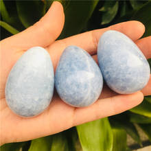 Natural Crystal eggs Hand Made Celestite Quartz Gemstones Chakra Stone eggs  Balancing Collector Crystals Reiki Healing 1pc 2024 - buy cheap