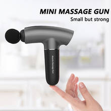 Mini Electric Muscle Massage Vibration Relief Percussive Deep Tissue for Body Neck Pain Massager High Frequency Fascial Gun 2024 - buy cheap