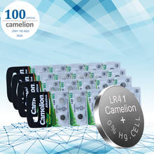 Camelion-pilas de botón LR41 SR41 AG3 G3A L736 100 392A Zn/MnO2 192 V, 1,5 unidades 2024 - compra barato