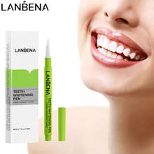 LANBENA Teeth Whitening Pen Brighten Bleach Whiten Teeth Cleaning Tooth Remove Plaque Stains Oral Hygiene Stain Tooth Whitening 2024 - buy cheap