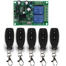 315/433Mhz Universal Wireless Remote Control Switch AC220V 110V 2CH Relay Receiver Module & RF 433 Mhz for Light Switch KTNNKG 2024 - buy cheap