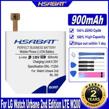 HSABAT BL-S6 900mAh Battery for LG Watch Urbane 2nd Edition LTE W200 Batteries 2024 - buy cheap
