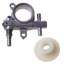 2021 New 2500/3800 Chainsaw Spare Parts Chainsaw Oil Pump With Worm Drive Gear Fits 25CC 2024 - buy cheap
