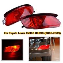 2Pcs Red Smoke LED Rear Bumper Reflector Light Fit For Lexus RX300/330/350 2003-2008 Turn Signal Lights & Rear Fog Lamps 2024 - buy cheap