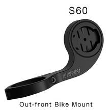 Igpsport-suporte para computador de bicicleta s60, câmera gopro, velocímetro, gps, cronômetro, garmin igpsprot 2024 - compre barato