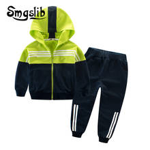 2021 Spring Kids clothes Set Pullover Sweatshirt+Pants 2Pcs Outfits Suit Kids Tracksuit children's Clothing Girls Clothing 2024 - buy cheap