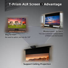 F7HSP 135" 16:9HDTV Newest 3rd Generation ALR Ultra Thin Fixed Frame Screen for UST Projector 2024 - buy cheap