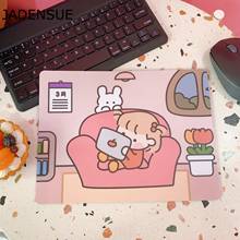 Kawaii Deskpad Mouse Pad Waterproof Cute Mousepad Writing Desk Mats for Mice Mause for Office Computer Keyboard Laptop Mouse Mat 2024 - buy cheap