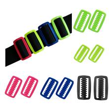 2 Pieces Scuba Diving Snorkeling Weight Belt Keeper Retainer Stopper Slider for Standard 5cm / 2 inch Webbing Strap - 5 Colors 2024 - buy cheap