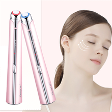 EMS Electric Vibration Heated Eye Face Massager Anti-Ageing Eye Wrinkle Massage Pen Dark Circle Removal  Eyes Care Beauty Tools 2024 - buy cheap