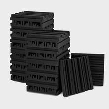 24 Pcs Black Acoustic Foam Panels,Studio Wedge Tiles,Sound Panels Wedges Soundproof Sound Insulation Absorbing,30X30X5cm 2024 - buy cheap