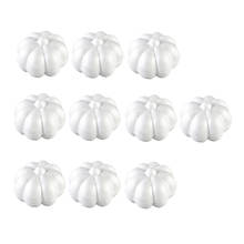 10 pçs abóbora poliestireno espuma de isopor para artesanato diy decoração de halloween 2024 - compre barato