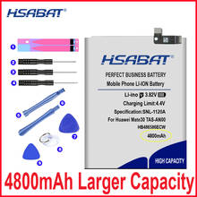 Hsabat-bateria de substituição 4800mah para huawei mate 30, produto nova6, nova6, se e v30 2024 - compre barato