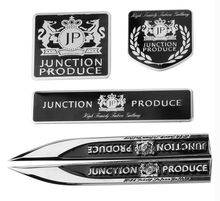 5pcs Metal Junction Produce VIP Car Trunk Fender Emblems Badge Decal Sticker JDM 2024 - buy cheap