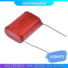 5PCS 630V475 4.7UF Pitch 30MM 630V 475 CBB Polypropylene film capacitor 2024 - buy cheap